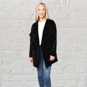 BB Dakota Black Teddy Jacket